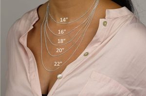 photo de différentes longueurs de chaînes