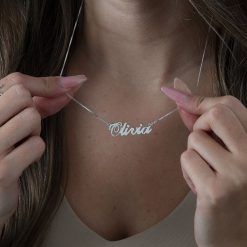 Alternative view of Collier Prénom Classique