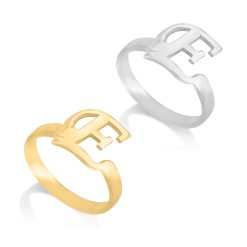 Bague Avec Initiale