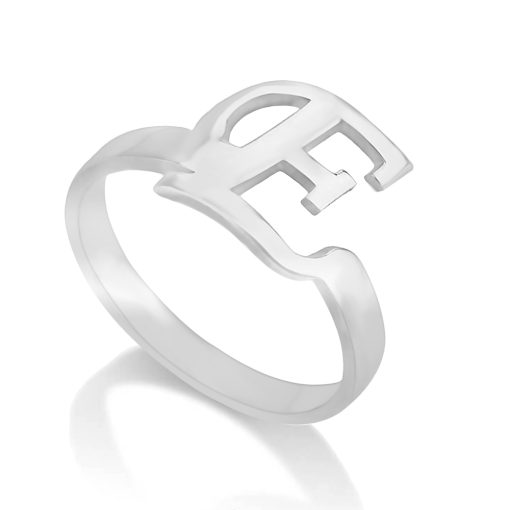 Bague Avec Initiale
