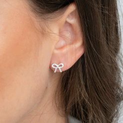 Alternative view of Boucles d'Oreilles Nœud Papillon