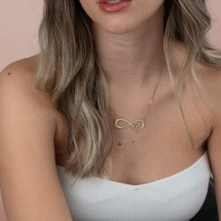 Collier Monogramme Infini