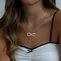 Alternative view of Collier Prénom Infini
