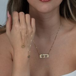 Colliers Barre Mère Fille Personnalisés