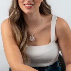 Médaillon Monogramme 3 Initiales