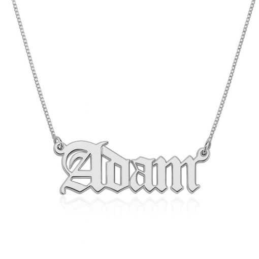 Collier Prénom Anglais Ancien