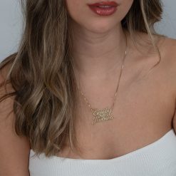 Collier Deux Prénoms avec Cœur