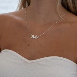 Collier Pendentif Prénom en Grec