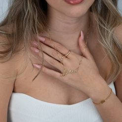 Collier Prénom Style Rétro