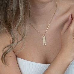 Collier Barre Mère Fille