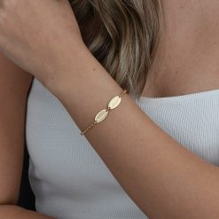 Bracelet Maman avec Pendentifs Prénoms Enfants
