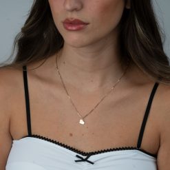 Alternative view of Collier Cœur avec Initiale