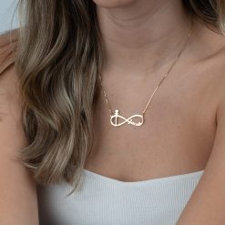Collier Ancre et Infini