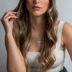 Collier croix Jésus