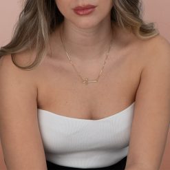 Collier Croix Moderne