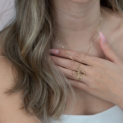 Collier Croix Celtique avec Initiale