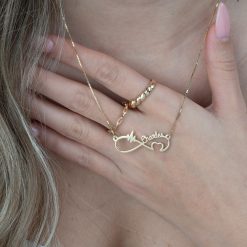 Collier Battements de Cœur Infini