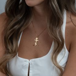 Collier Croix Orthodoxe Russe