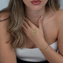 Collier Prénom Cœur