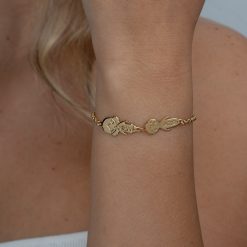 Bracelet maman avec charms enfants