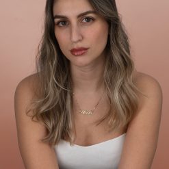 Collier Prénom Or avec Diamant