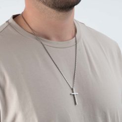 Collier Croix 3D Personnalisé