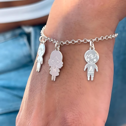 Bracelet Maman avec Charms Enfant