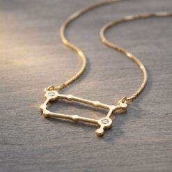 Collier Constellation en Argent et Oxyde de Zirconium
