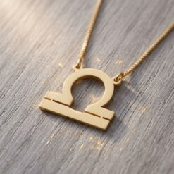 Collier Signe Astrologique Balance Collier Signe Astrologique Balance