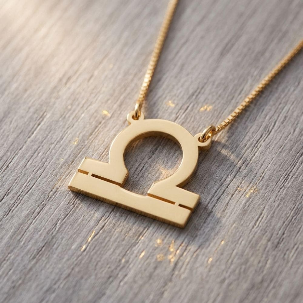 Collier Signe Astrologique Balance Collier Signe Astrologique Balance