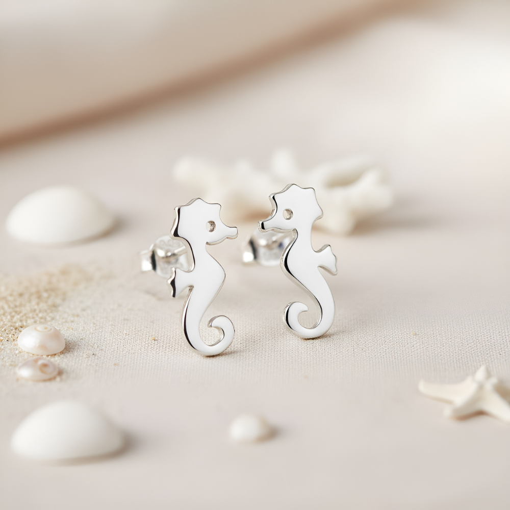 Boucles d'Oreilles Petit Hippocampe Boucles d'Oreilles Petit Hippocampe