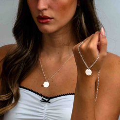 Set Colliers Gravés pour Couple