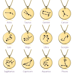 Collier Constellation Zodiacale