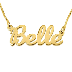 Collier Prénom Ecriture Cursive