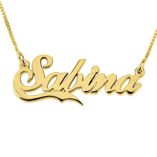 Collier Prénom Demie Vague