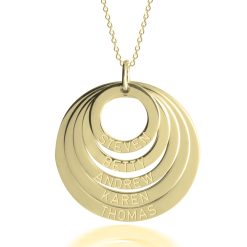 Collier gravé pour Maman