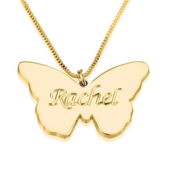 Collier Papillon Personnalisé