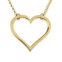 Collier Cœur Minimaliste