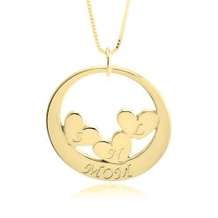Collier Maman Personnalisé avec Initiales
