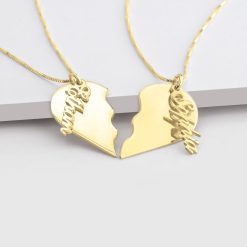 Collier Cœur Séparable