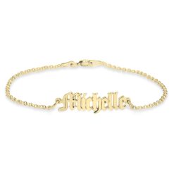 Bracelet Prénom Anglais Ancien