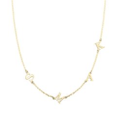 Collier Initiales Multiples