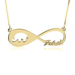 Collier Signe Infini Personnalisé