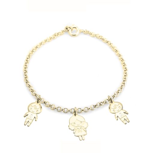 Bracelet Maman avec Charms Enfant Fille et Garçon