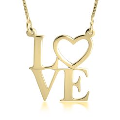 Collier Pendentif Love