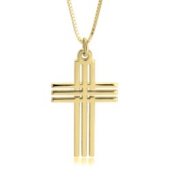 Collier Croix Homme