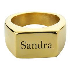 Bague Chevalière  Personnalisée