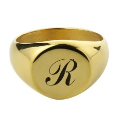 Bague Chevalière Ronde