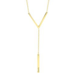 Collier Géométrique Triangle et Barre