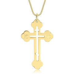 Collier Croix Orthodoxe